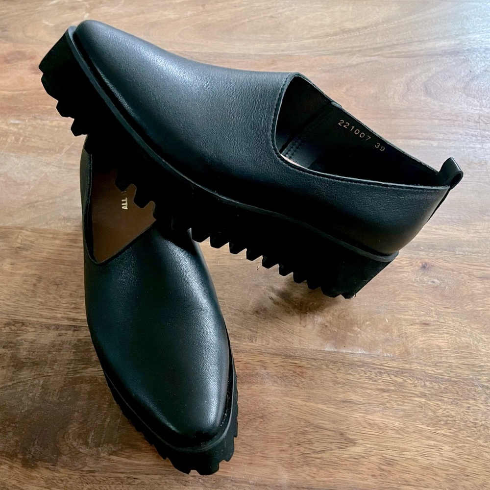 ALLBLACK size 39 dress shoe